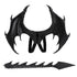 Cosplay How to Train Your Dragon costume props kids adult black demon wings dragon vampire wings mask halloween carnival purim props - menochic